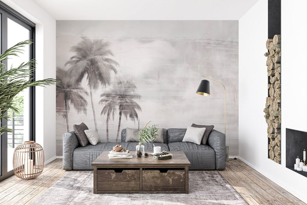 Groep palmbomen — interieur 1