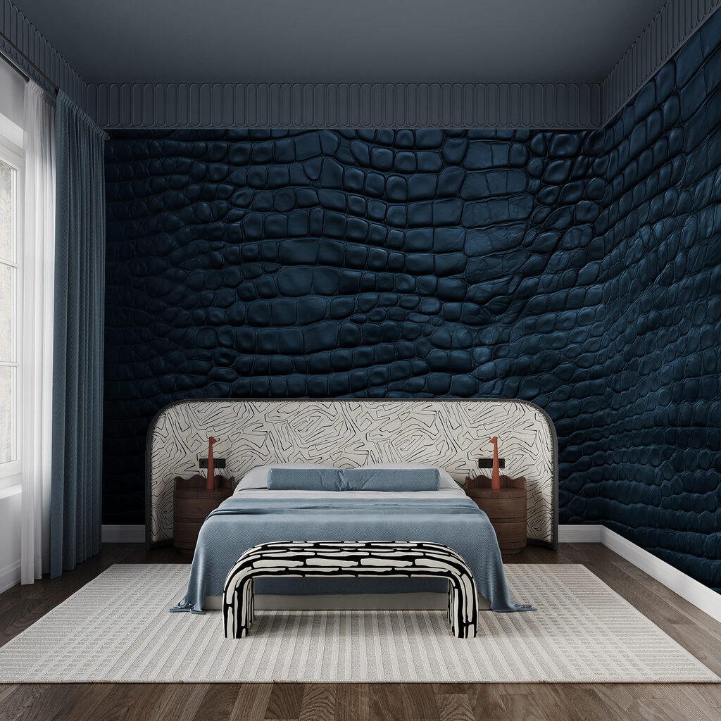 Schubben in diepe schaduw — interieur 2