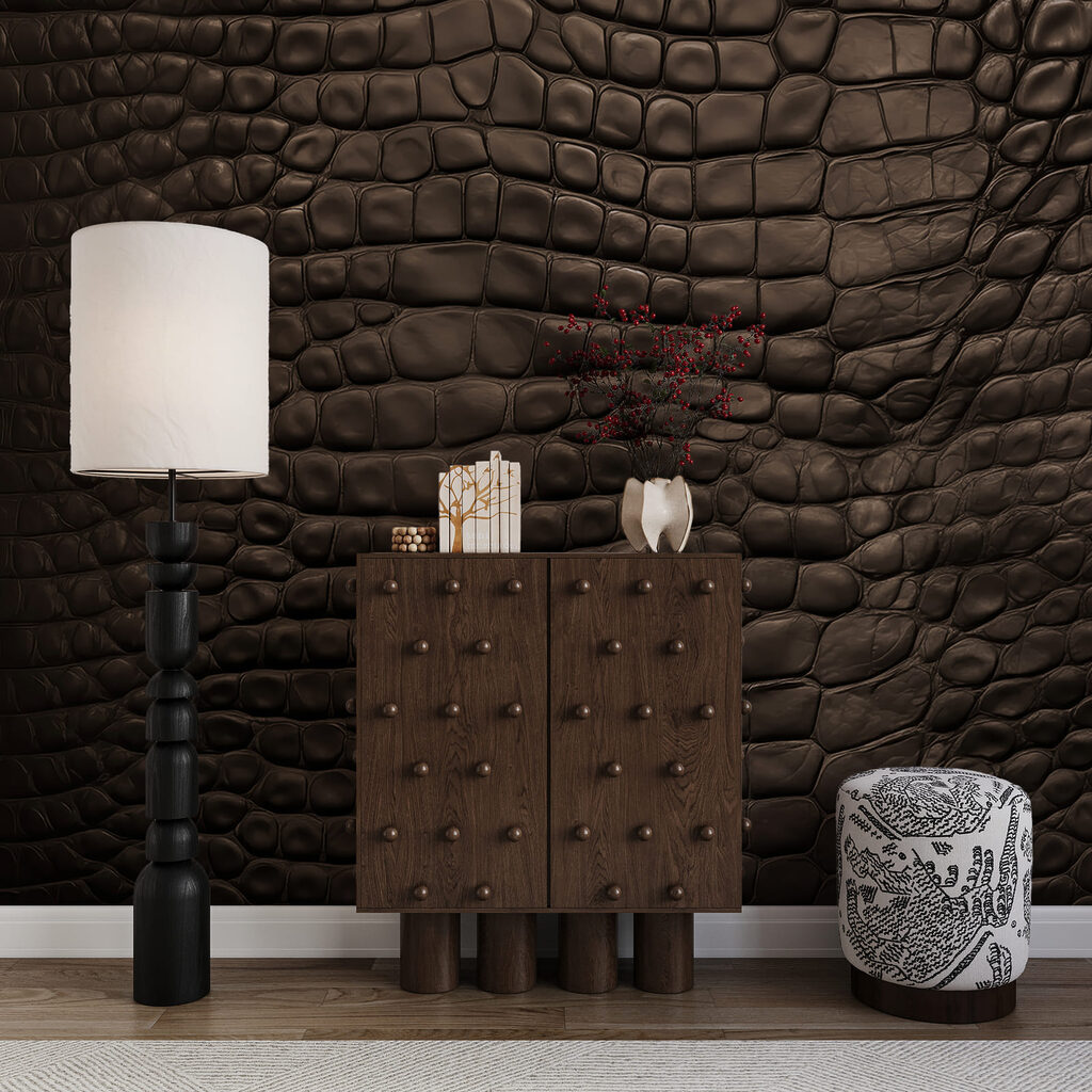 Schubben in diepe schaduw — interieur 1