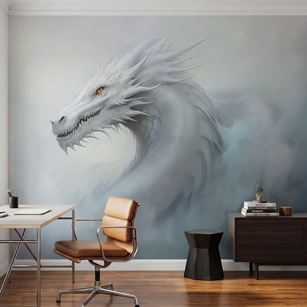 Witte draak uit nevel — interieur 3