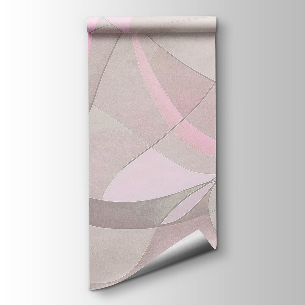 Roze en grijze kunst — productweergave