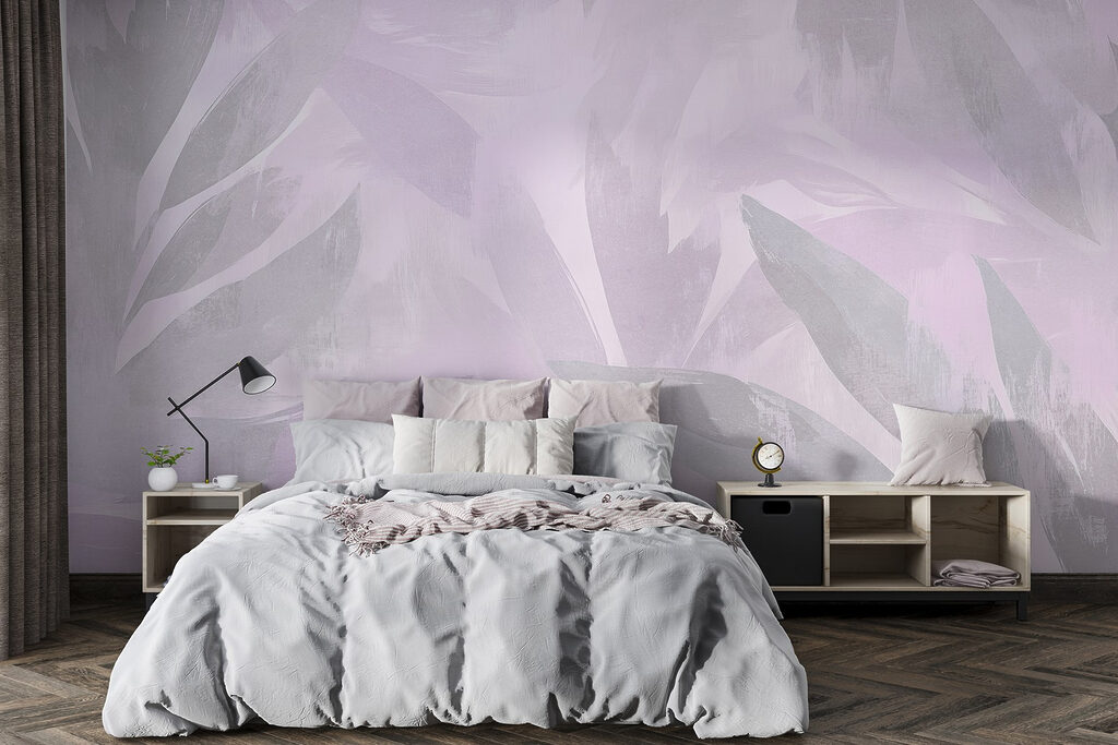 Bladeren in bleek daglicht — interieur 1