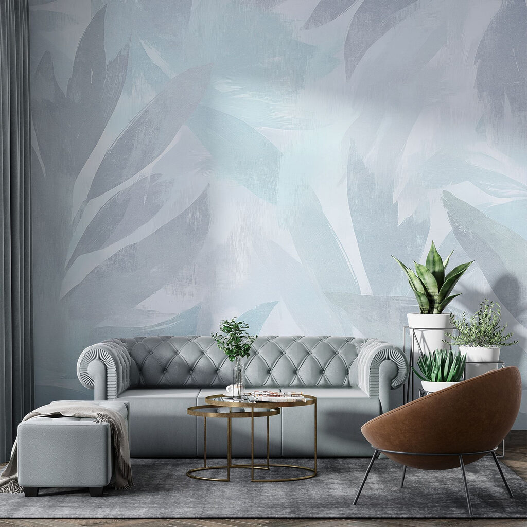 Bladeren in bleek daglicht — interieur 3