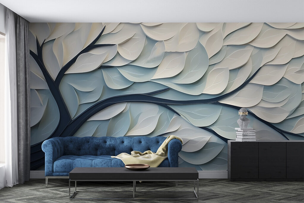 Boomtak onder witte laagjes — interieur 1