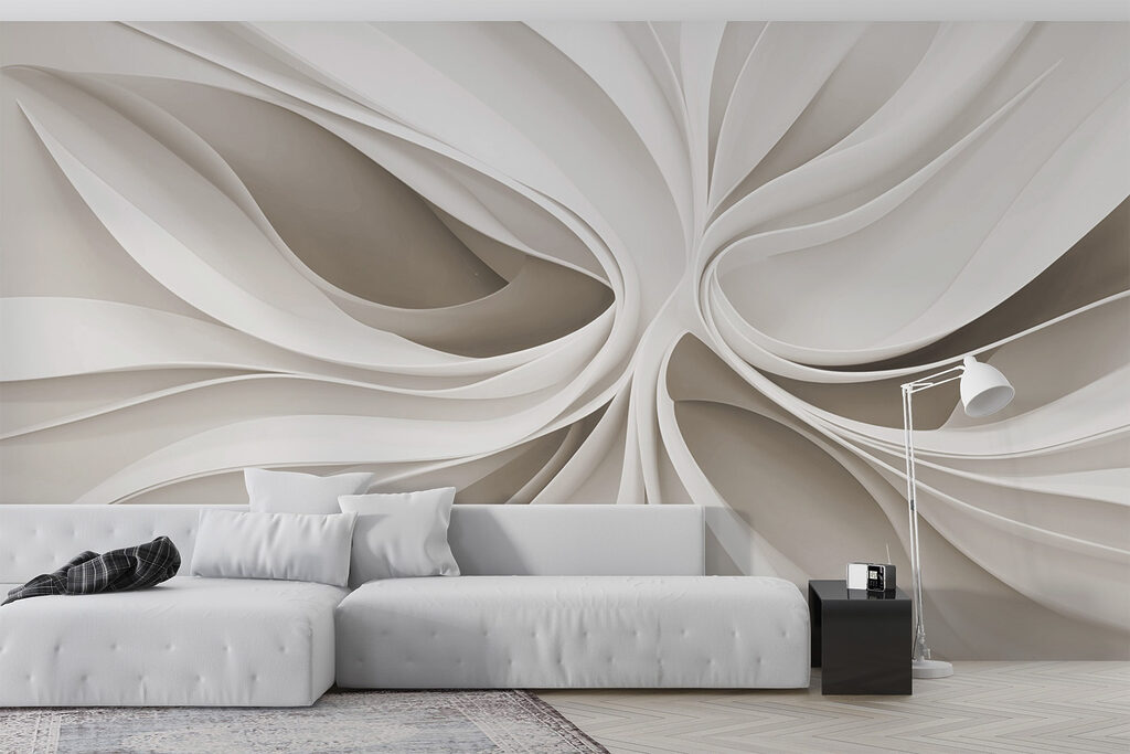 Witte bladen openen samen — interieur 3