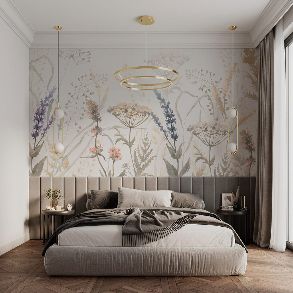 Veldplanten met fijne bloemschermen — interieur 1