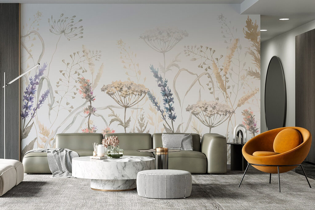 Veldplanten met fijne bloemschermen — interieur 2