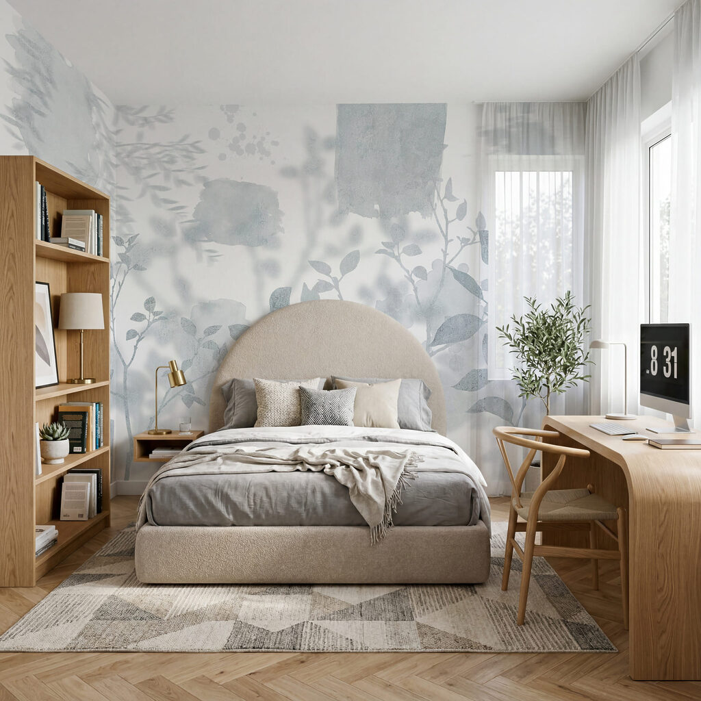 Bladeren in zachte lagen — interieur 2