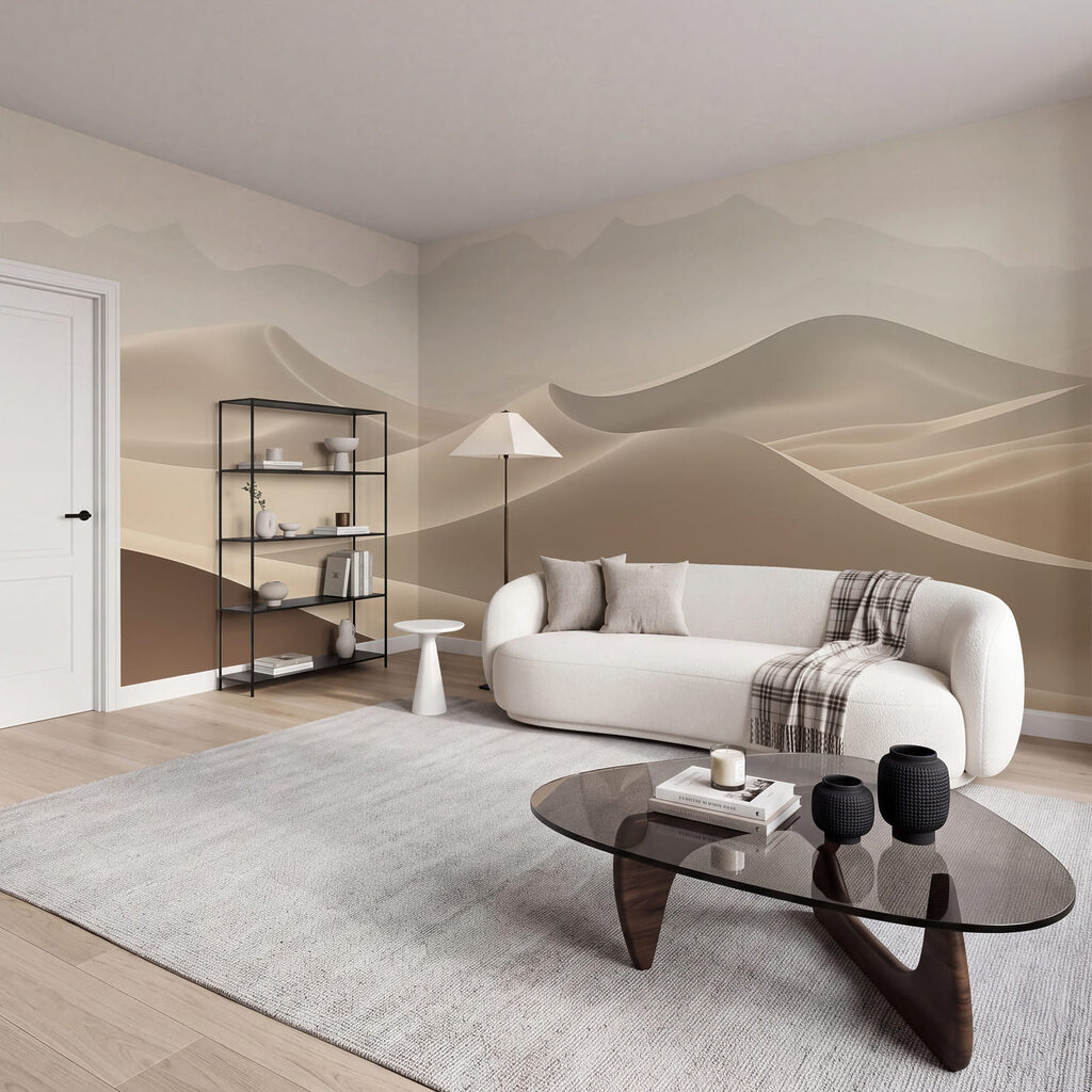 Duinen onder bleke bergen — interieur 2