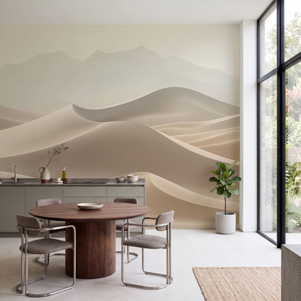 Duinen onder bleke bergen — interieur 3