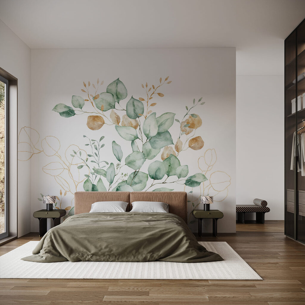 Ronde blaadjes met bloemknoppen — interieur 2