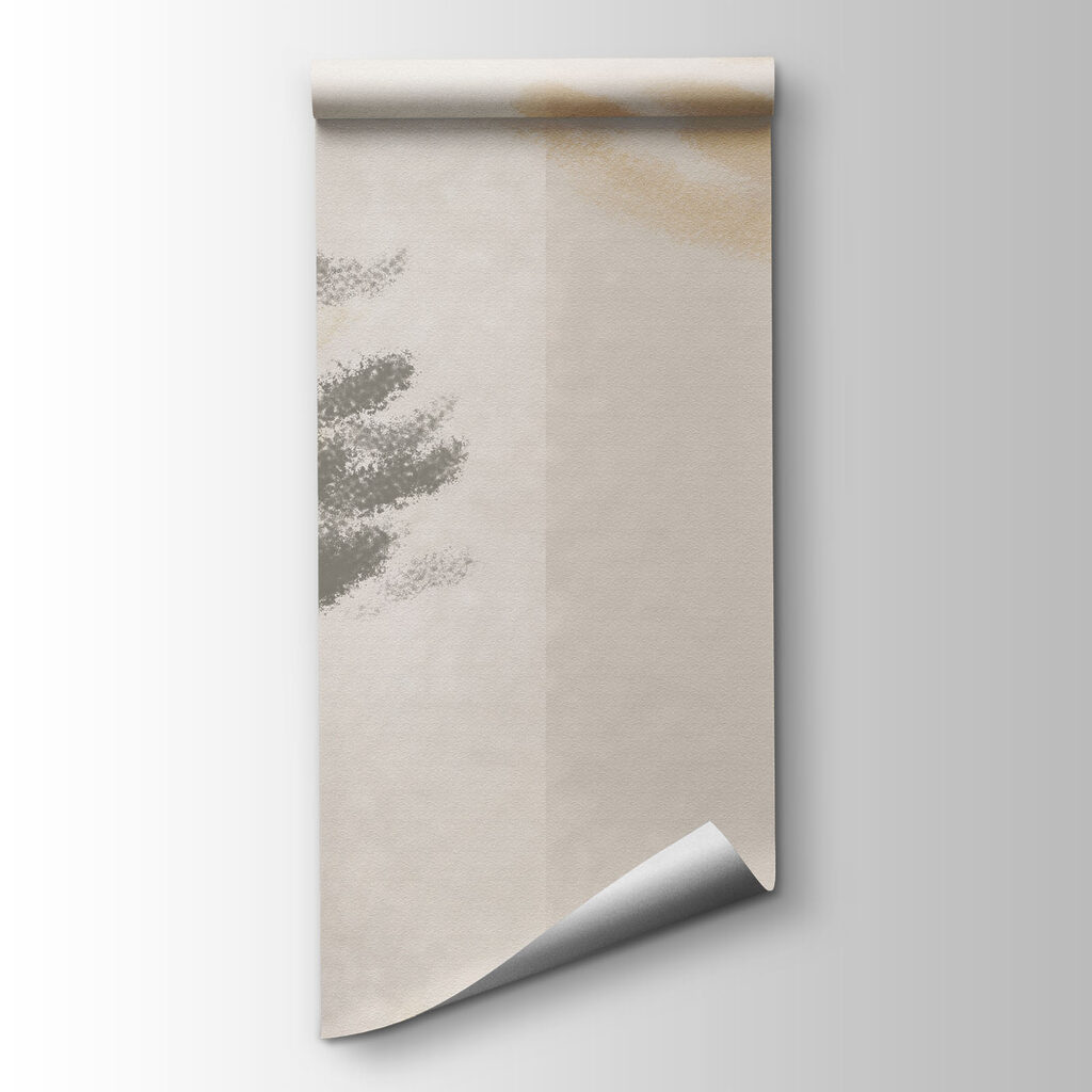 Bloemschermen over beige vlakken — productweergave