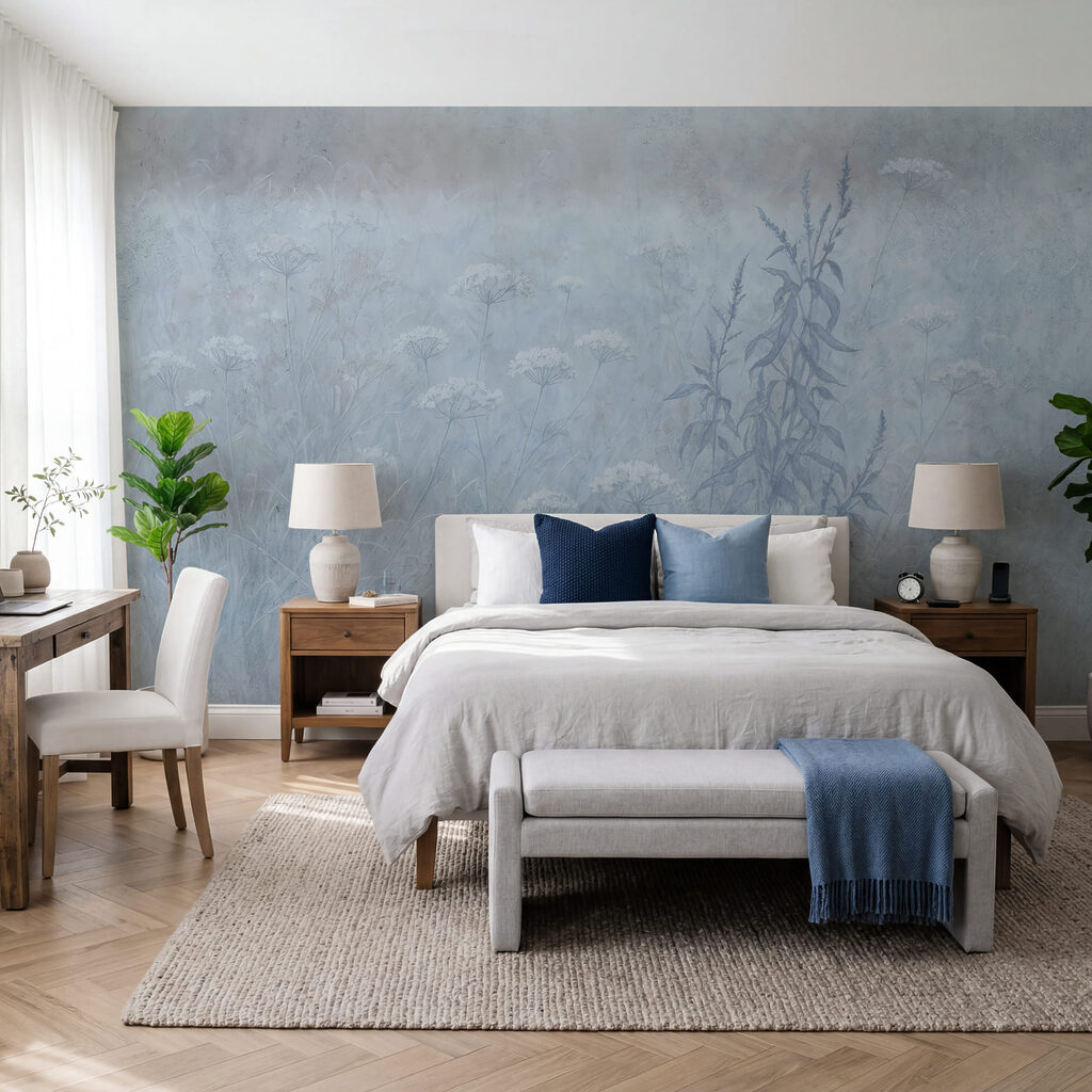 Weide in de nevel — interieur 2