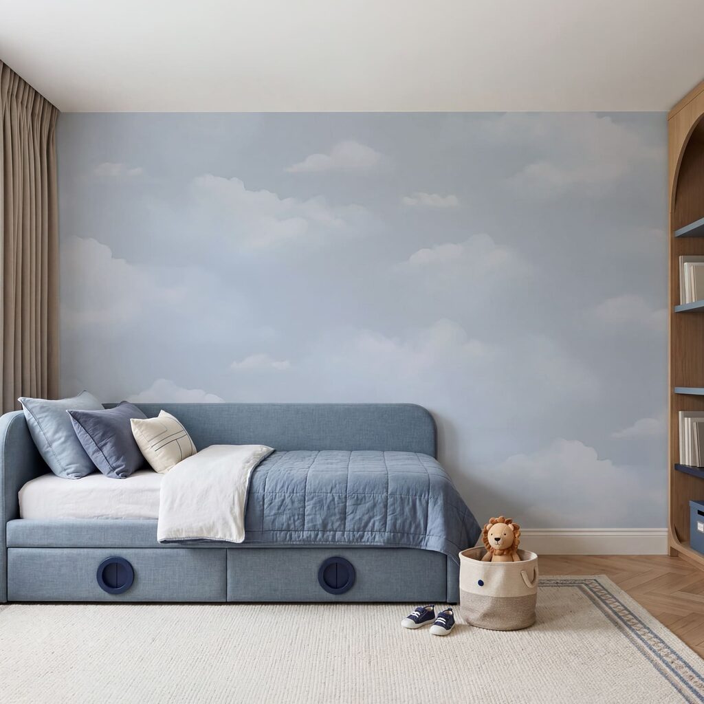 Wolkjes drijven voorbij — interieur 1
