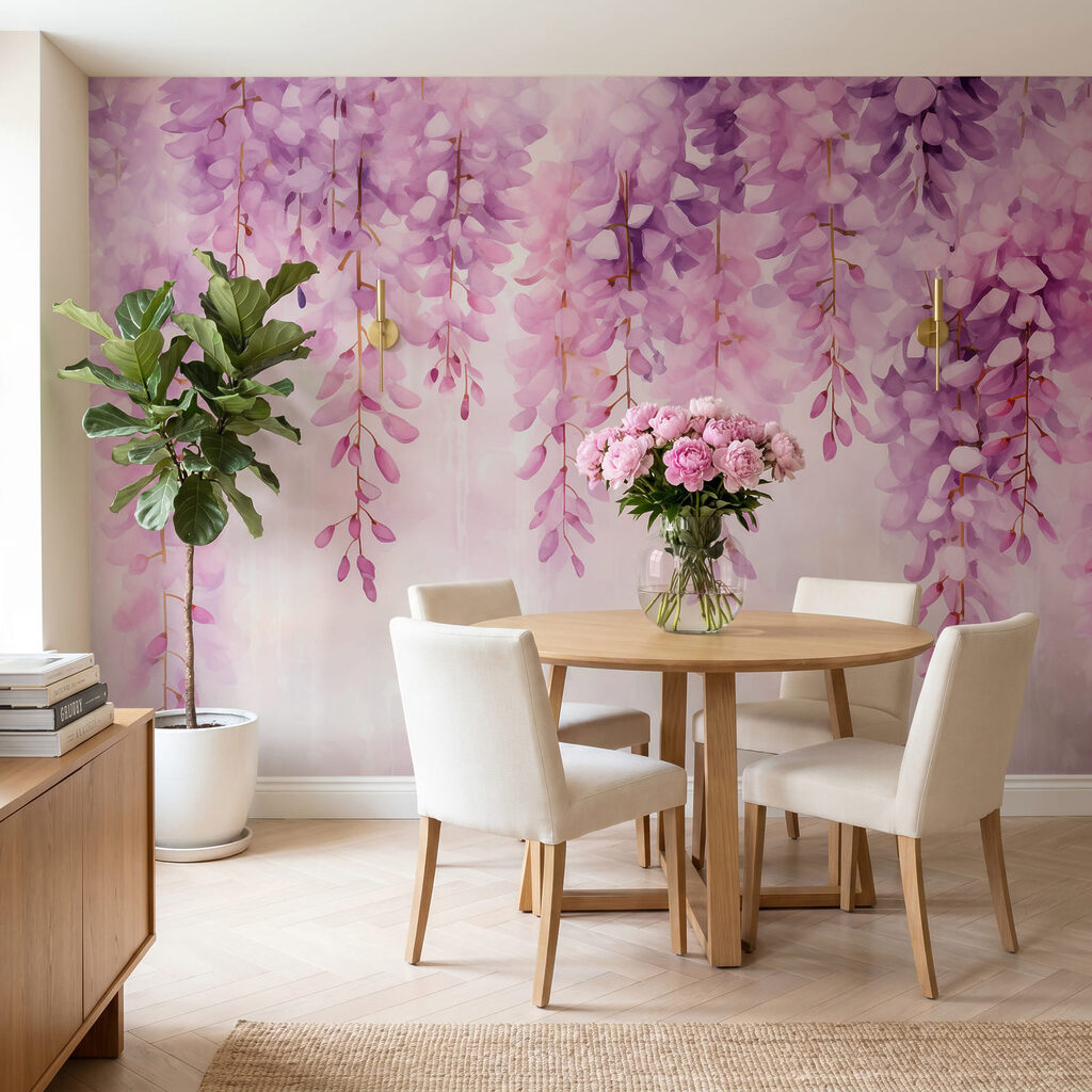 Zachte lavendelbloesems die sierlijk naar beneden hangen — interieur 3