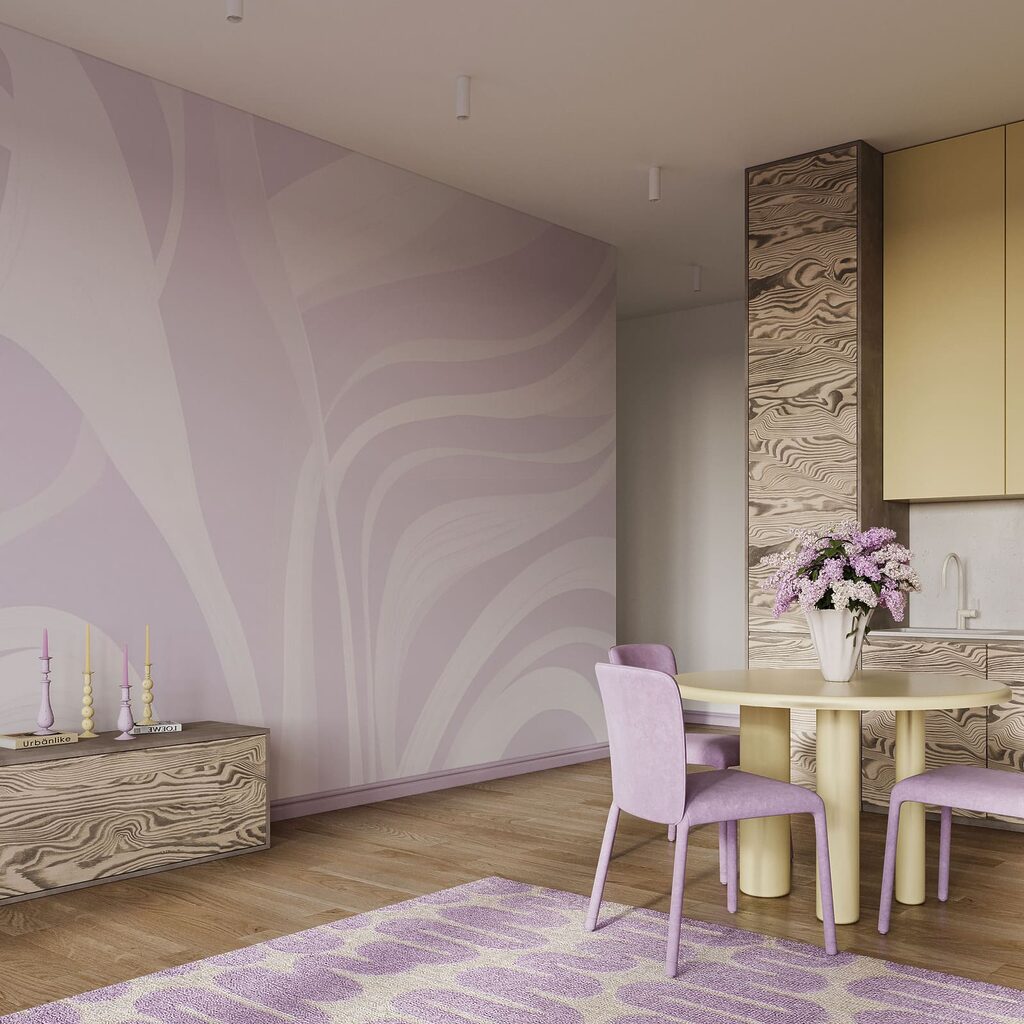Brede banen vloeien samen — interieur 1