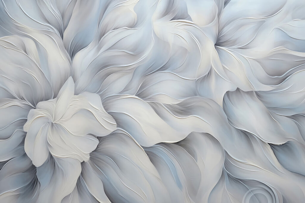 Witte en grijze kunst — volledig ontwerp