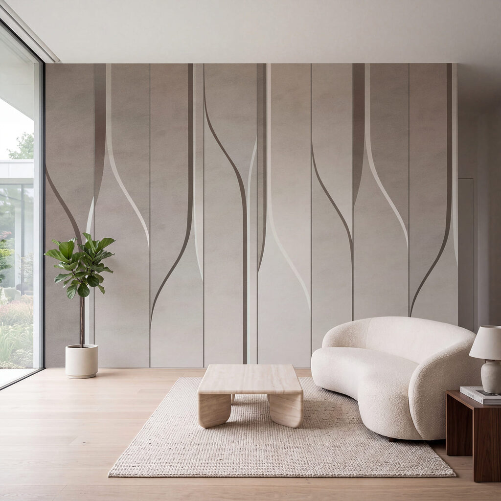Golflijnen in slanke banen — interieur 3