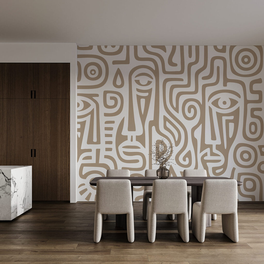 Patroon van lijnen en vlakken — interieur 2
