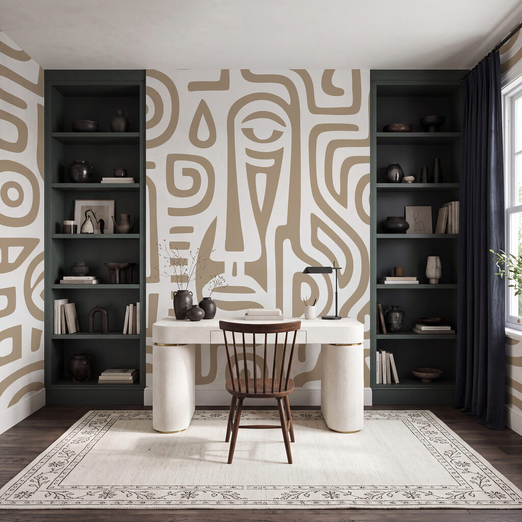 Patroon van lijnen en vlakken — interieur 3