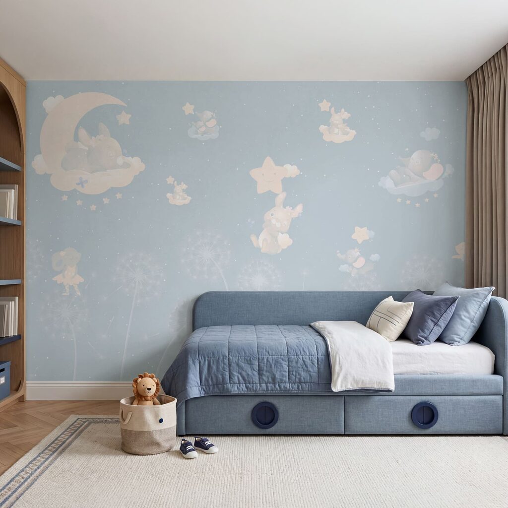 Droomdieren boven paardenbloemen — interieur 2