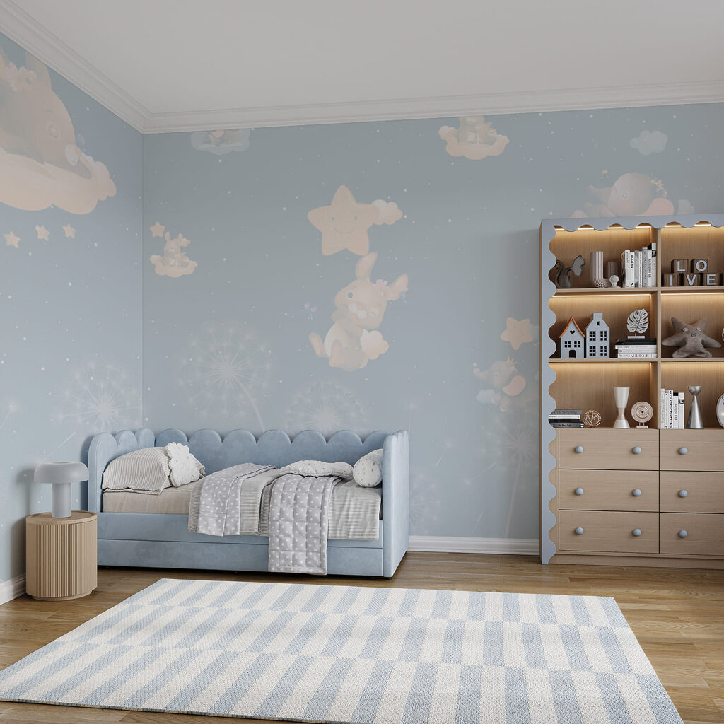 Droomdieren boven paardenbloemen — interieur 1