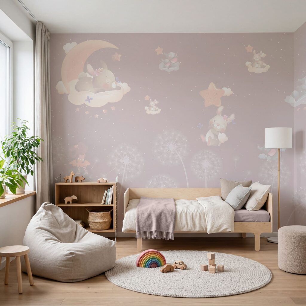 Droomdieren boven paardenbloemen — interieur 2