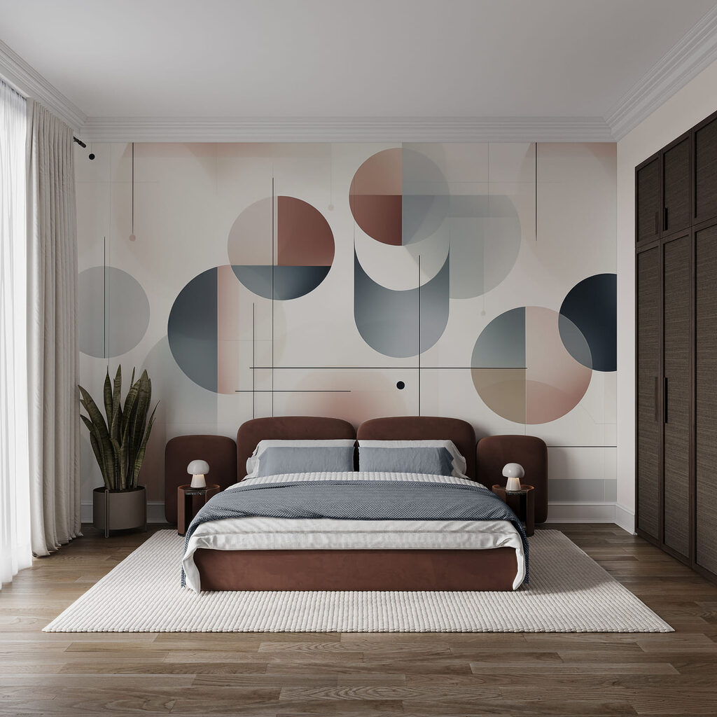 Cirkels in een raster — interieur 2