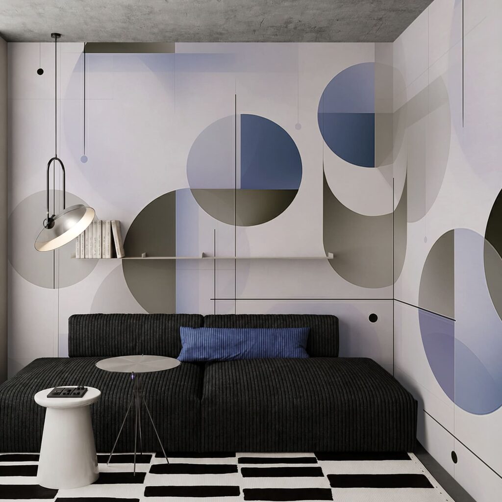 Cirkels in een raster — interieur 2
