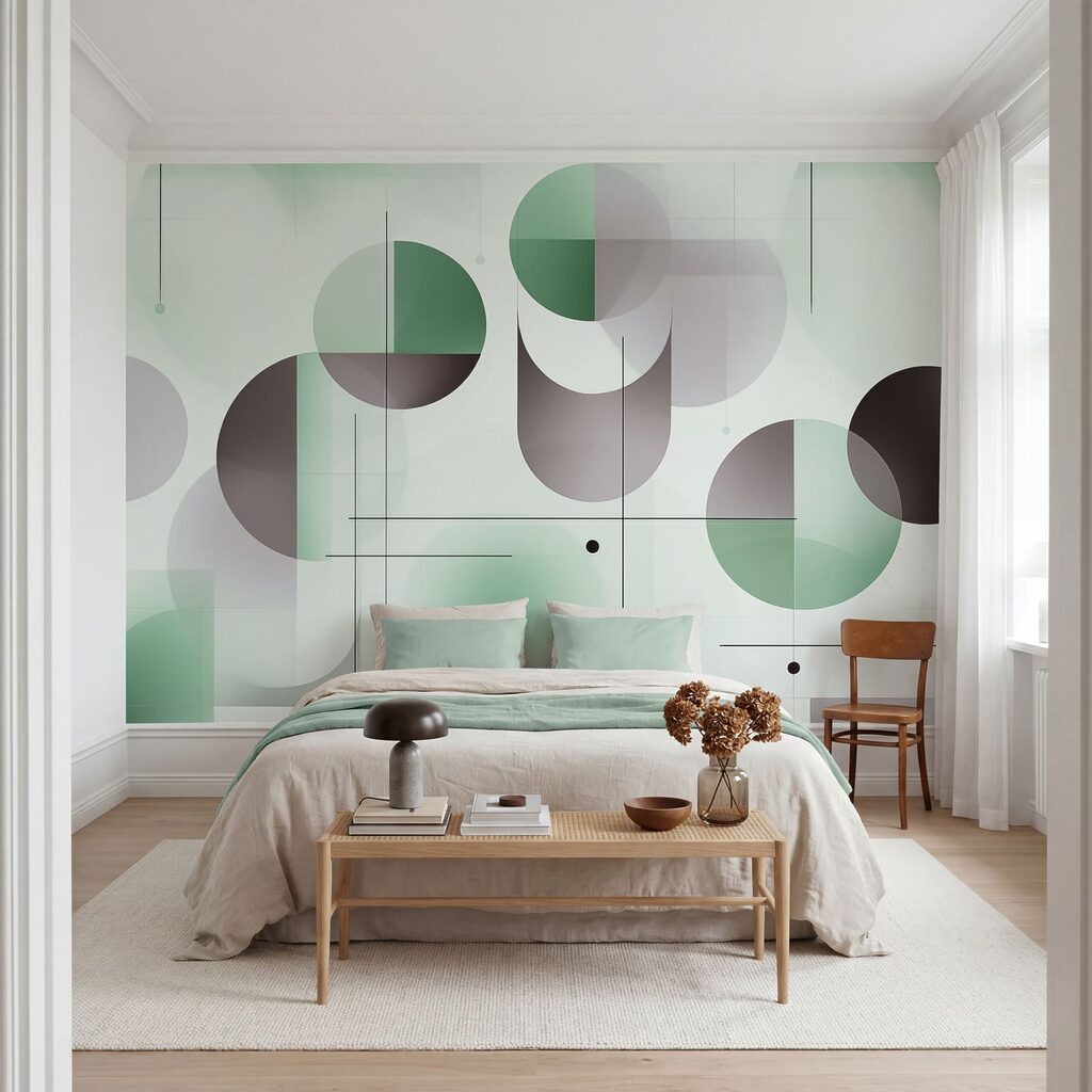Cirkels in een raster — interieur 2