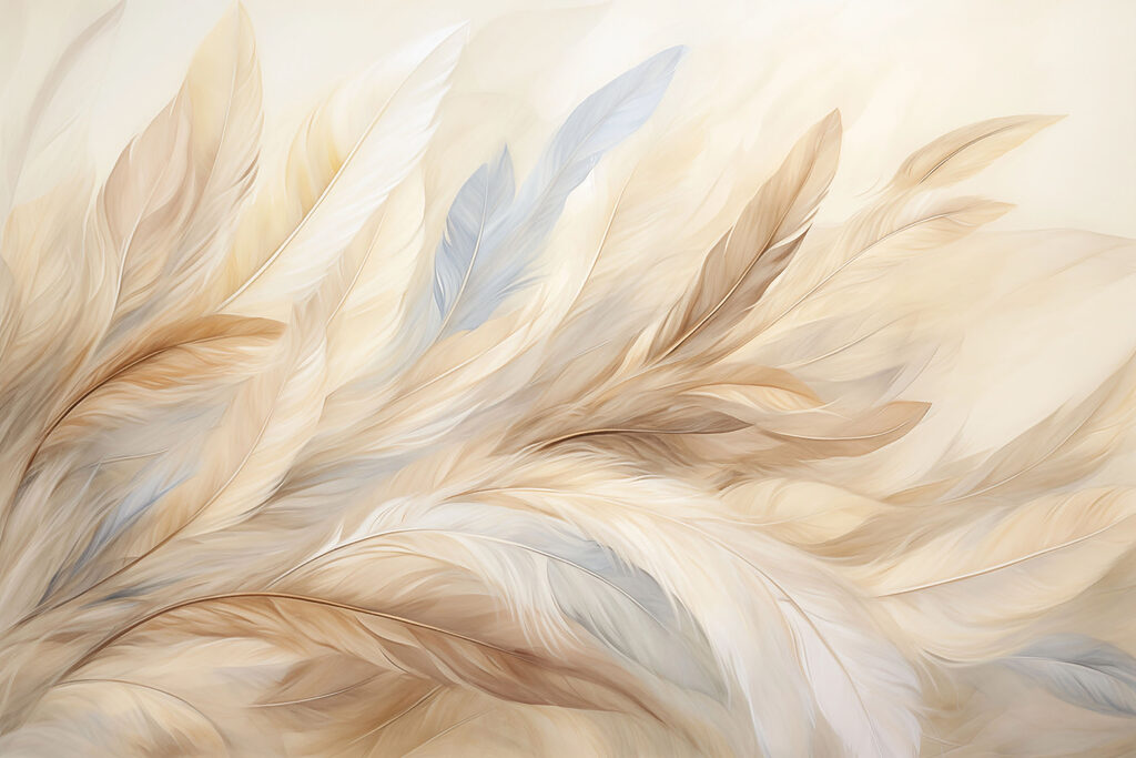 Veren met bleke blauwtinten — volledig ontwerp