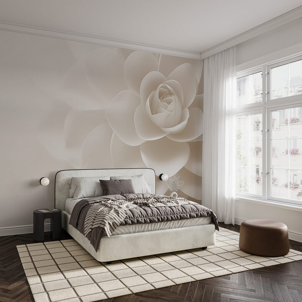 Fijne bloemblaadjes in zachte tinten — interieur 2