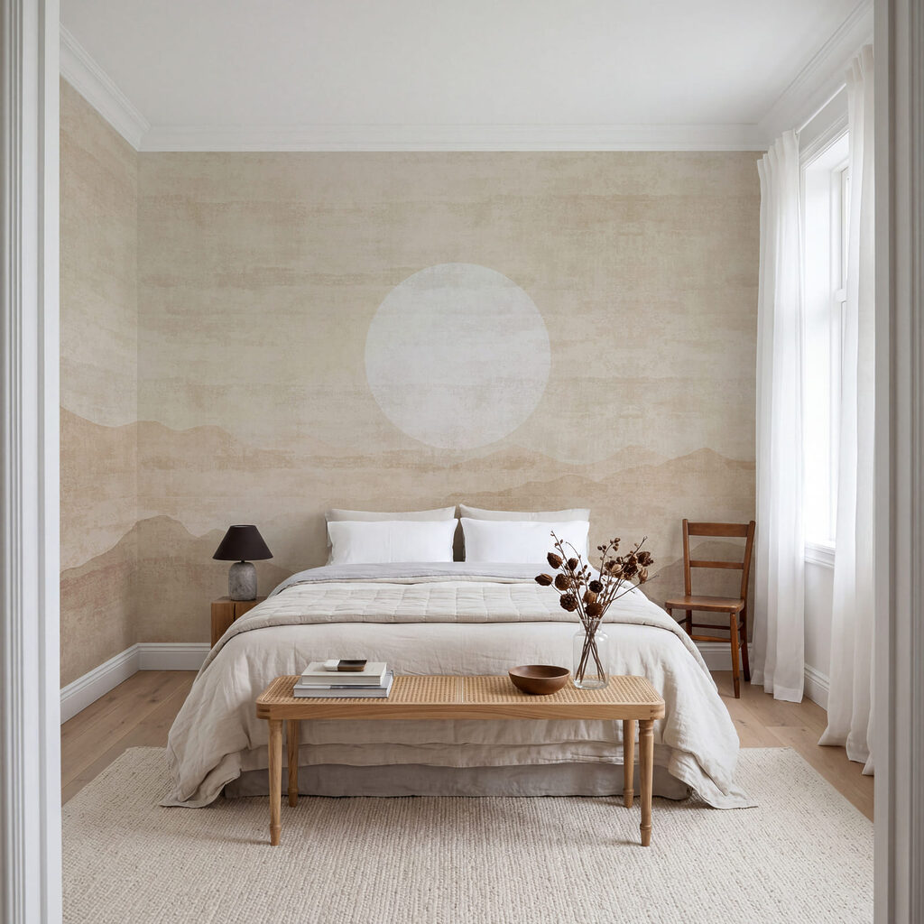 Witte zon op zandlagen — interieur 2