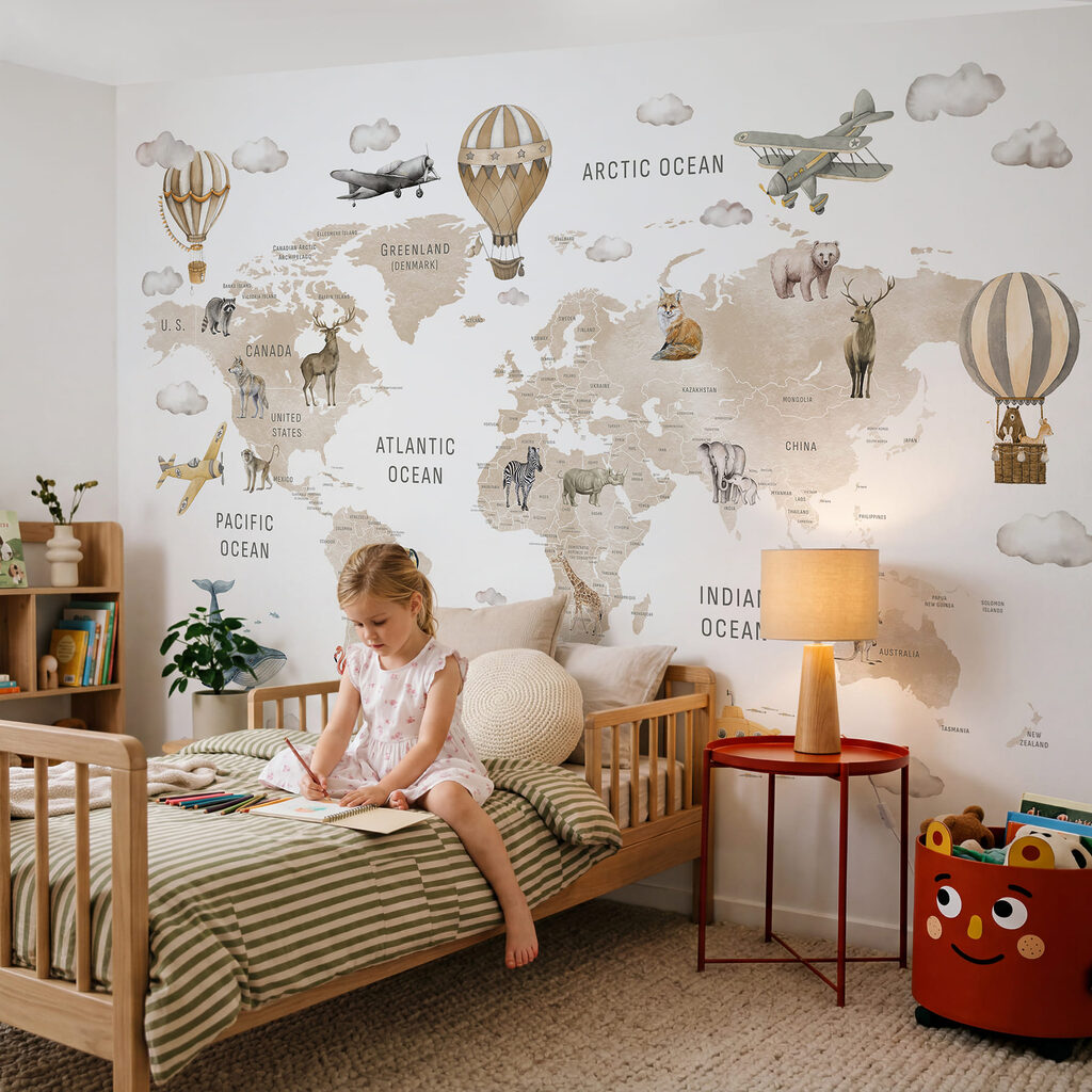 Wereldreis met luchtballonnen — interieur 2