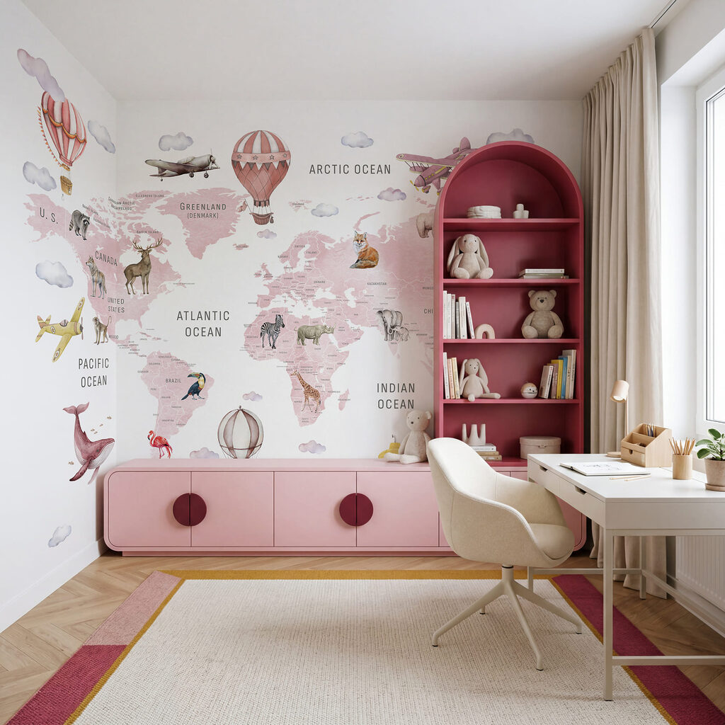 Wereldreis met luchtballonnen — interieur 2
