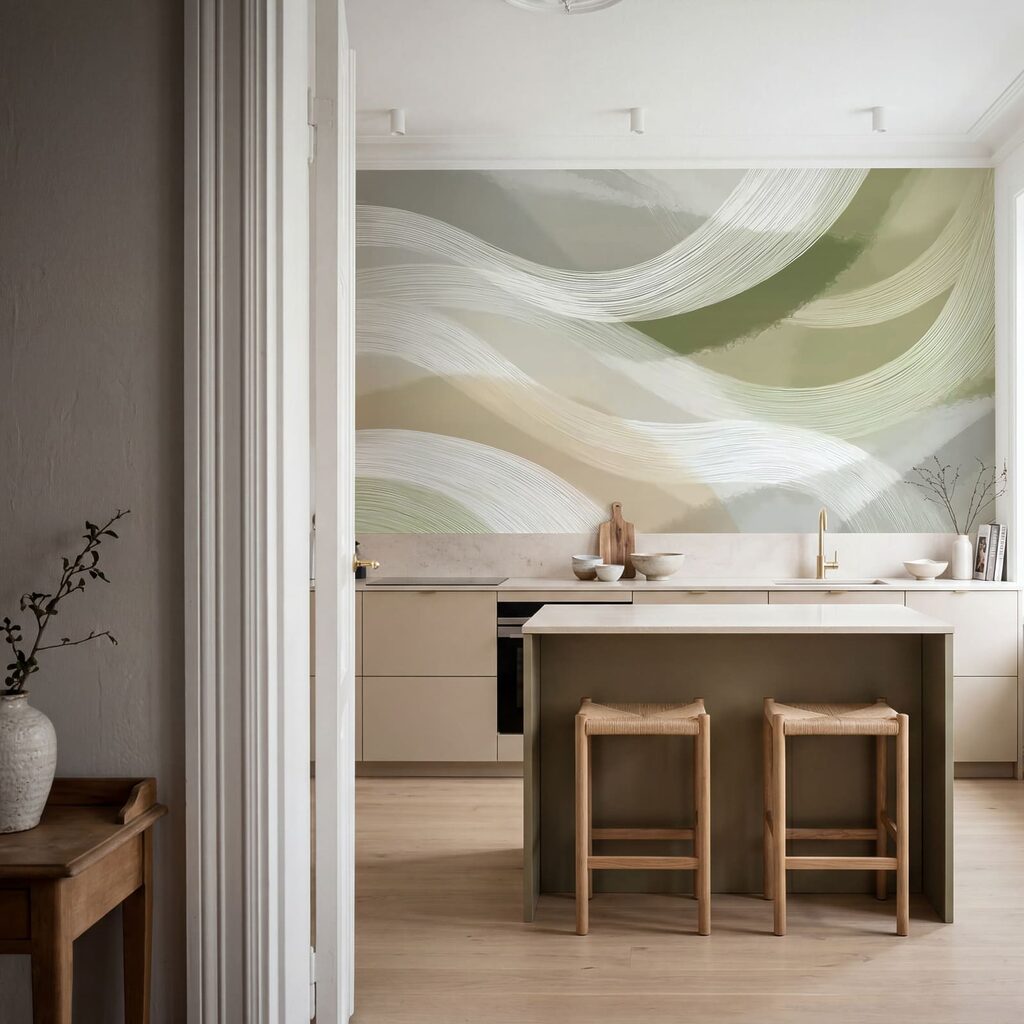 Zachte golven in rustige tinten — interieur 3