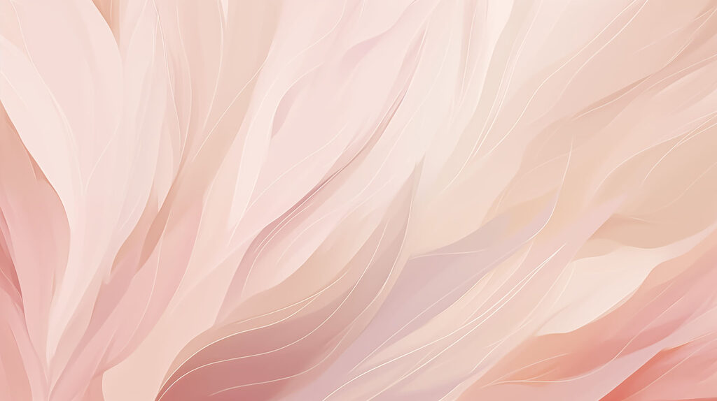 Roze vegen als veren — volledig ontwerp