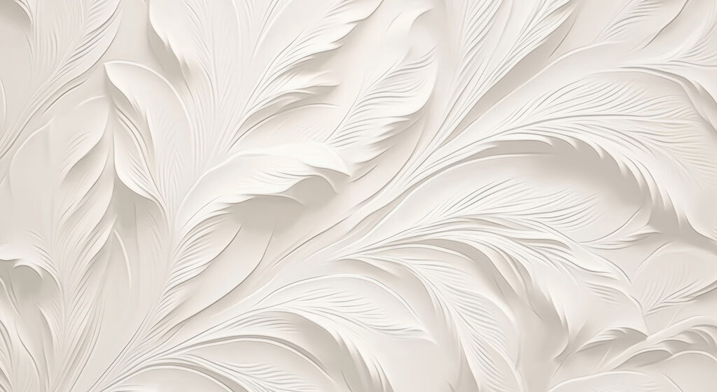 Wit verenpatroon op een witte achtergrond — volledig ontwerp