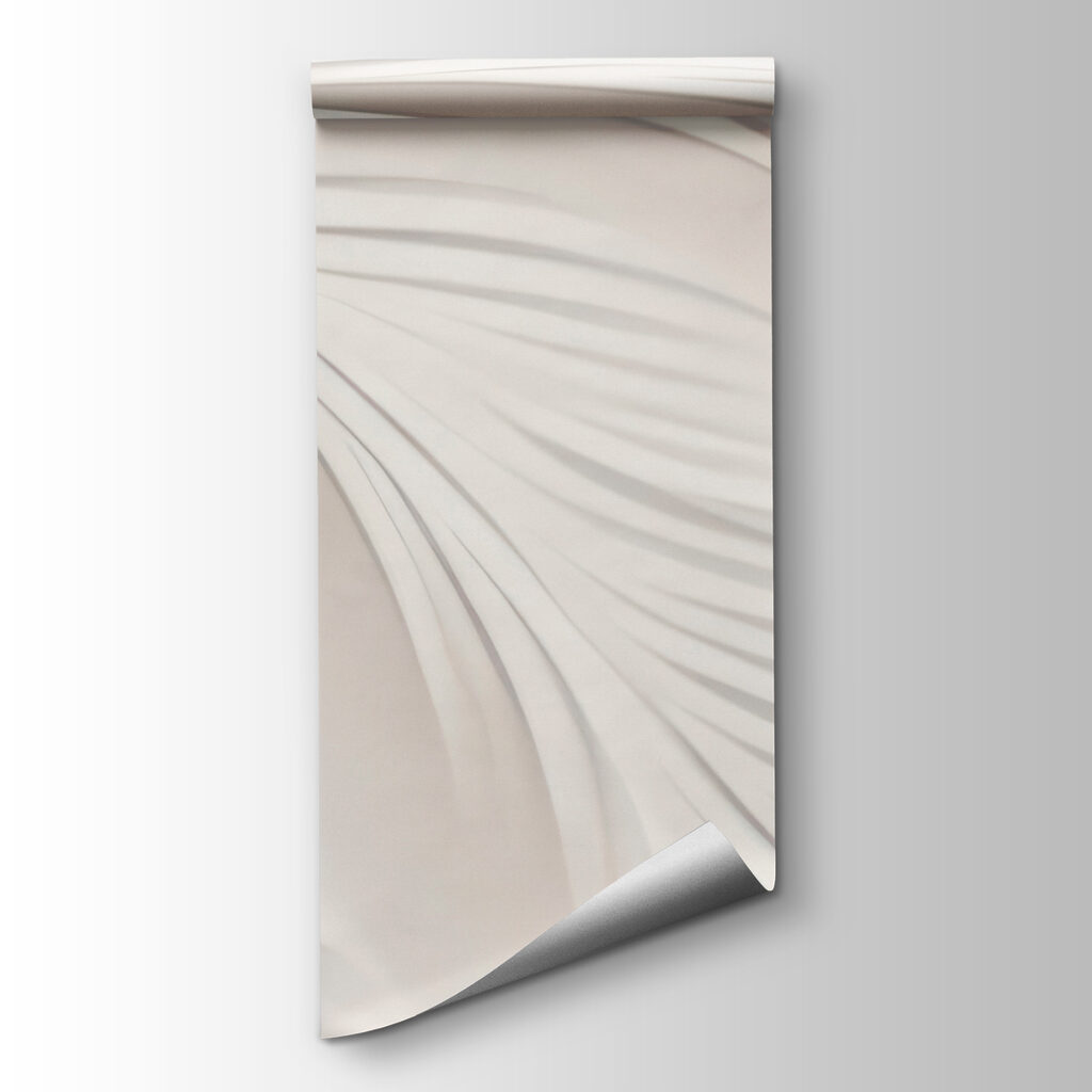 Wit verenpatroon op een witte achtergrond — productweergave