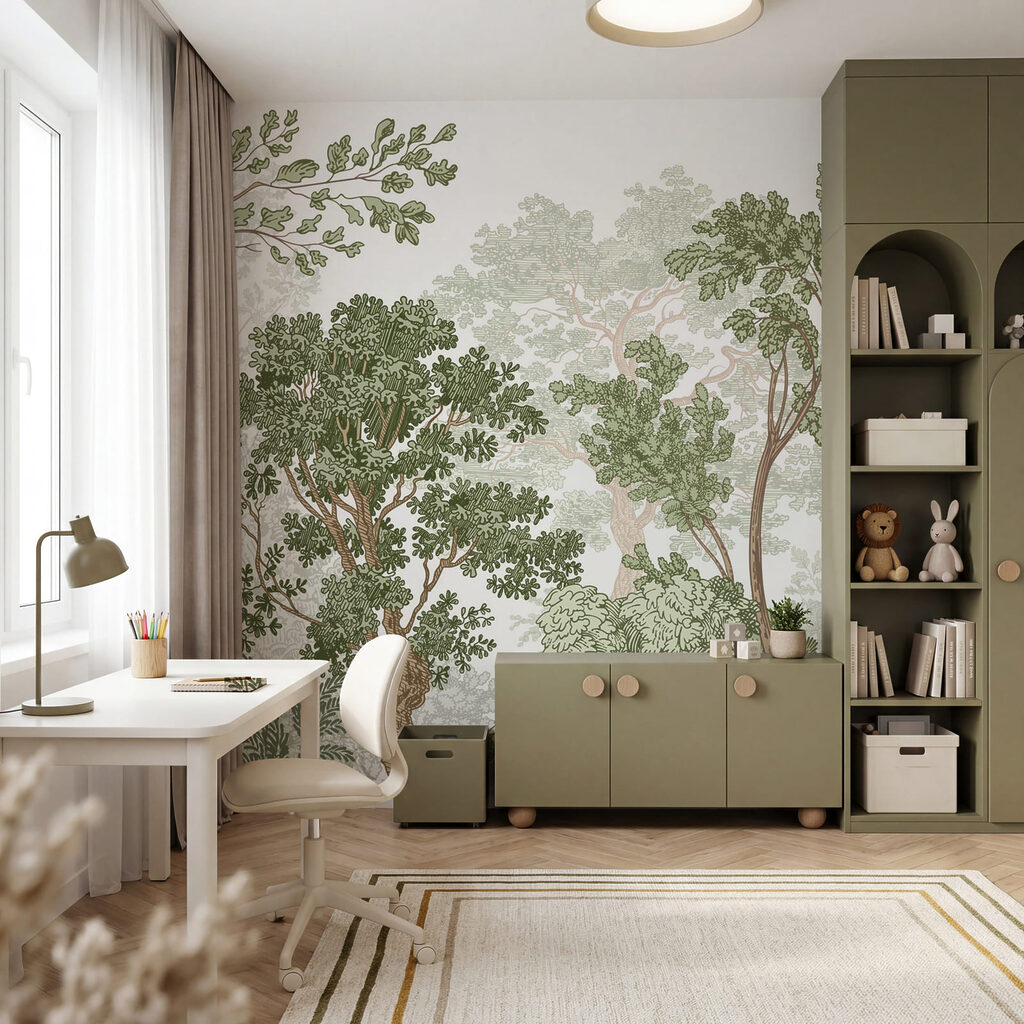 Tuin in fijne lijnen — interieur 3