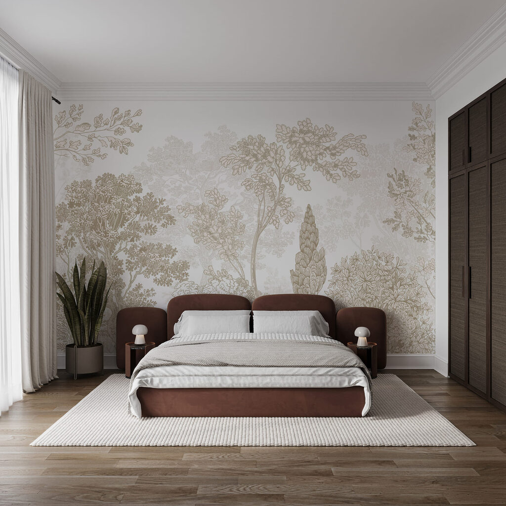 Tuin in fijne lijnen — interieur 2