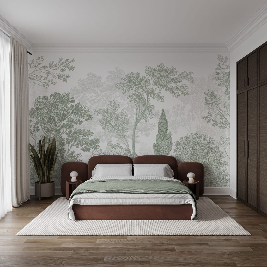 Tuin in fijne lijnen — interieur 2
