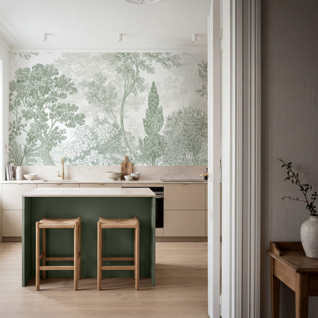 Tuin in fijne lijnen — interieur 3