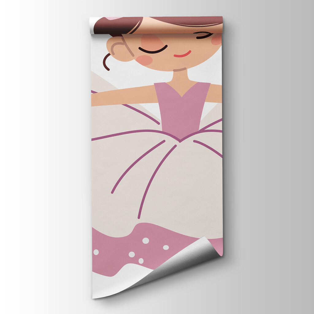Ballerina's boven regenbogen — productweergave