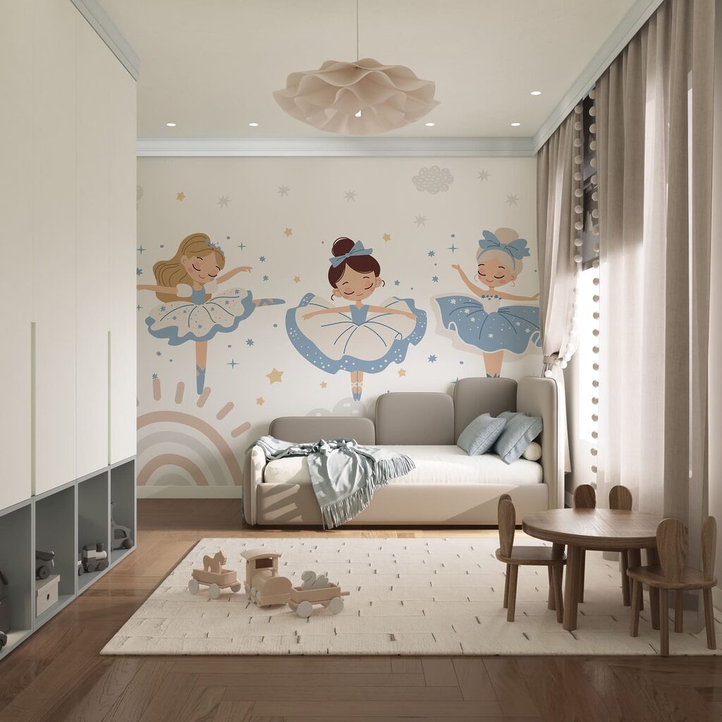 Ballerina's boven regenbogen — interieur 2