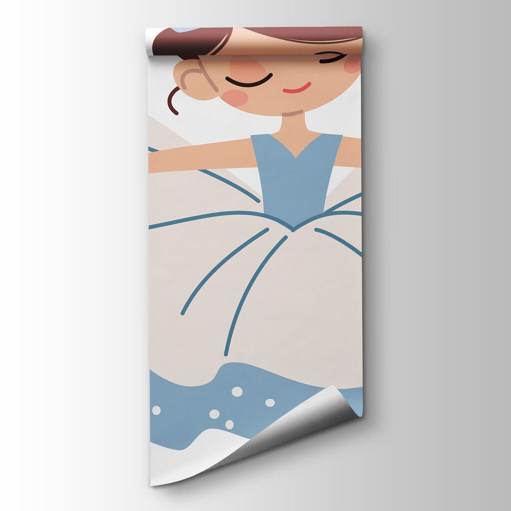 Ballerina's boven regenbogen — productweergave