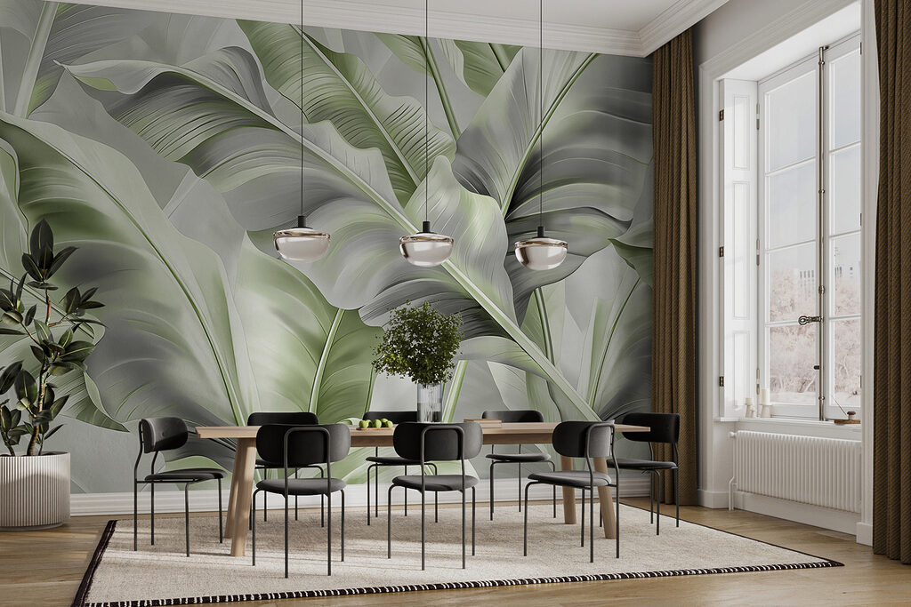 Bladeren met diepe vouwen — interieur 3