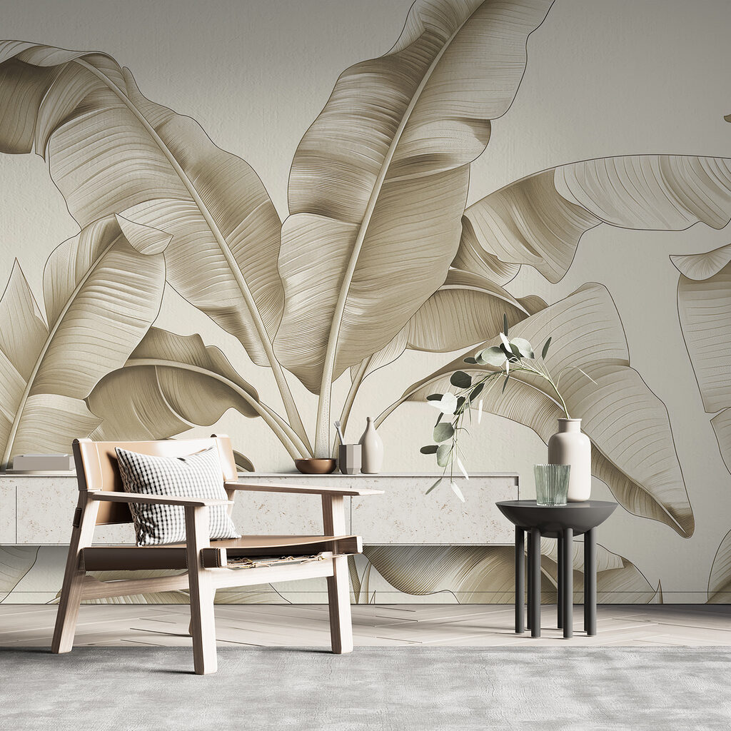 Grote bladeren buigen om — interieur 2