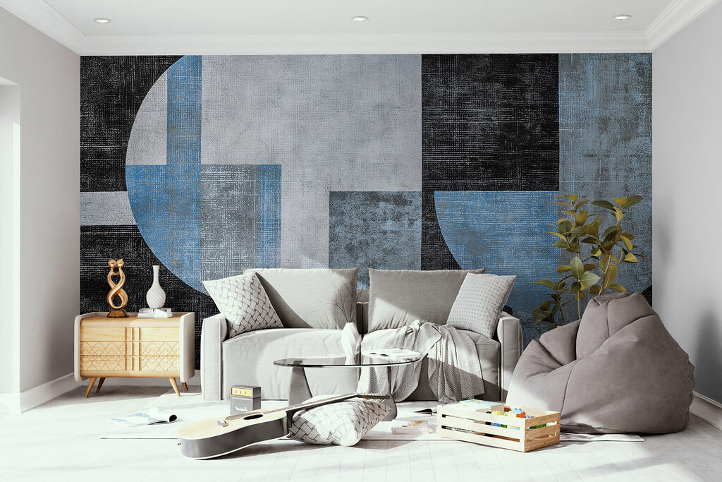 Cirkels tussen verweerde vlakken — interieur 1