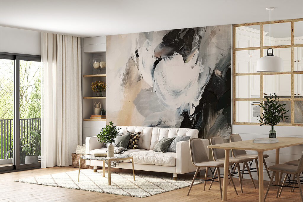 Zwarte verf ontmoet room — interieur 2